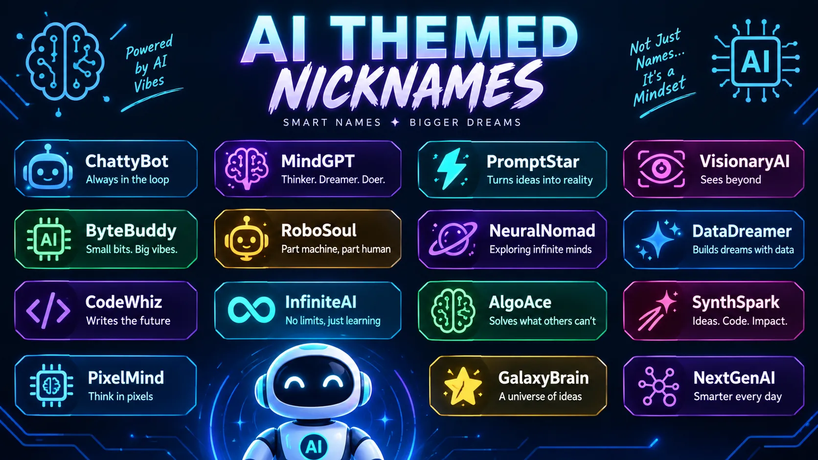 Ai Themed Nicknames