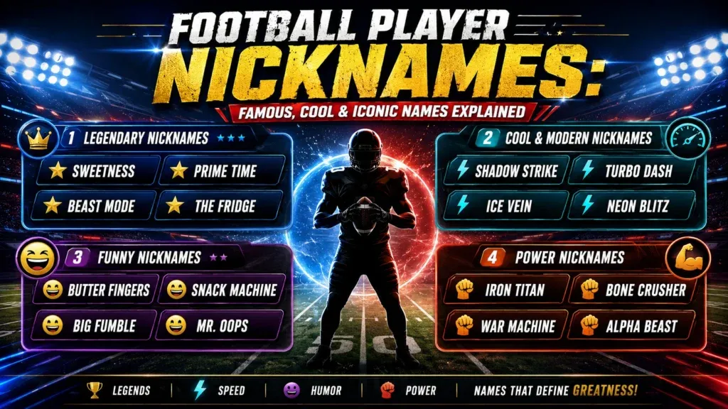 Football Player Nicknames