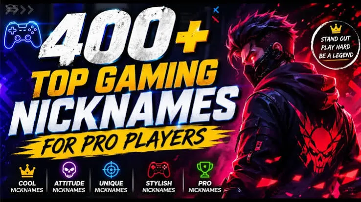 Gamer Nicknames