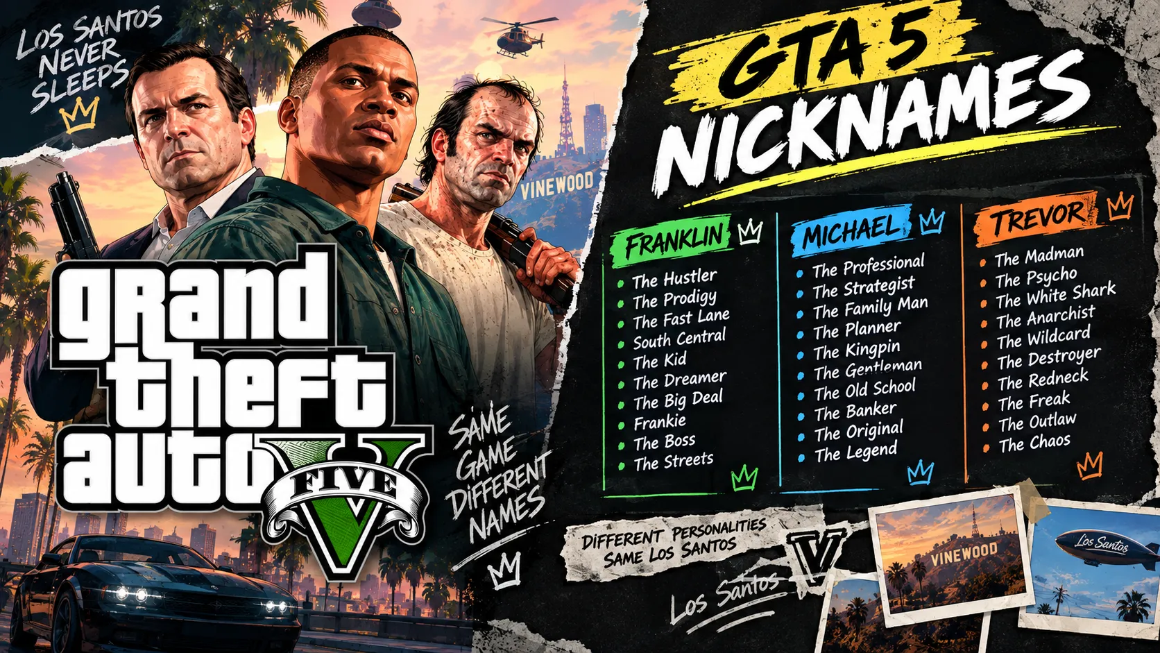 Gta 5 Nicknamesns