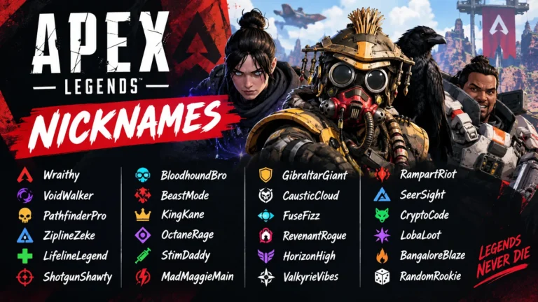 Apex Legends Nicknames