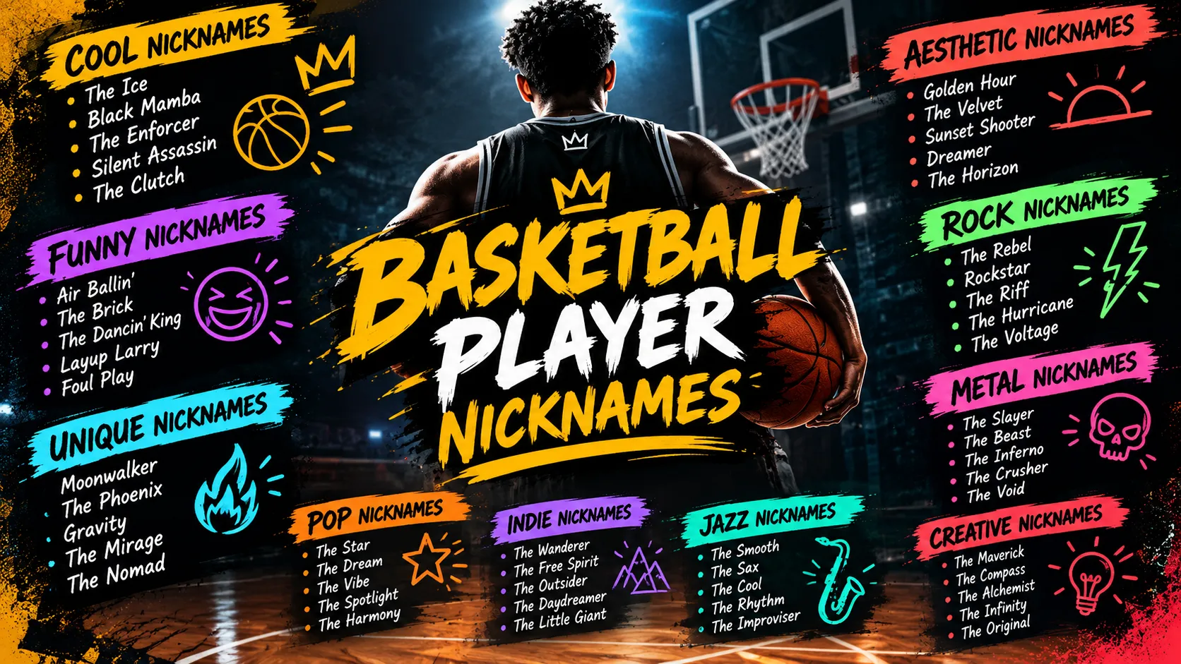  Basketball Player Nicknames  