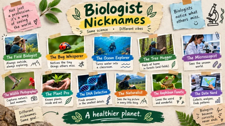 Biologist Nicknames