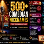 Comedian Nicknames