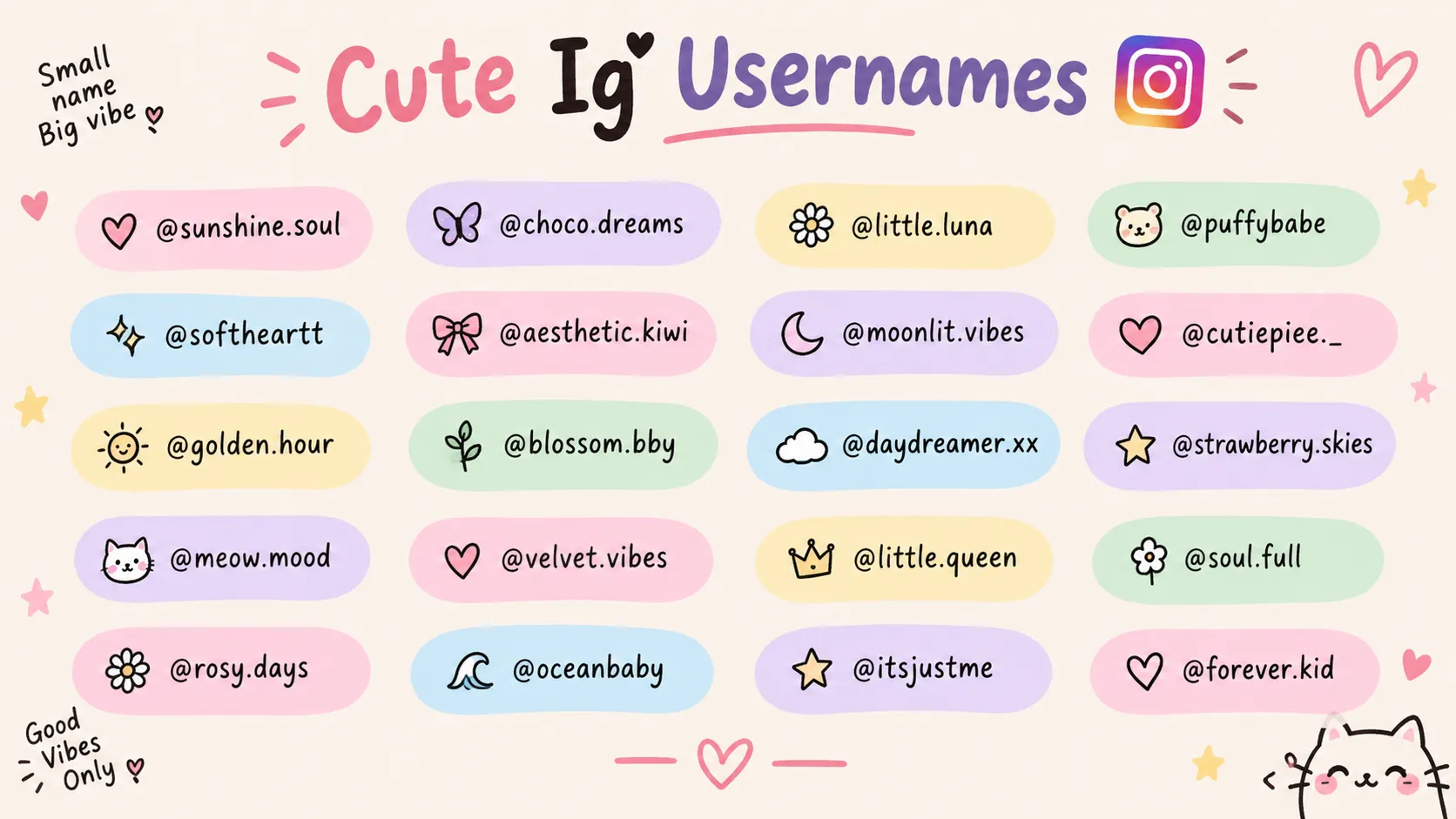 Cute Ig Usernames