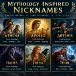 Mythology Inspired Nicknames