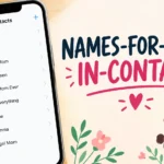 Names For Moms In Contacts
