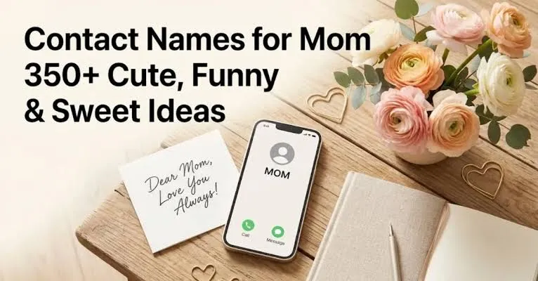 Names For Moms In Contacts