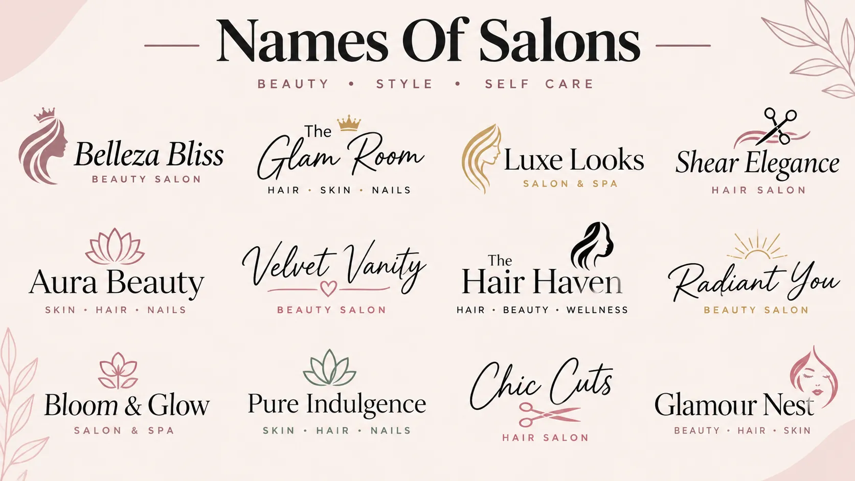 Names Of Salonsa